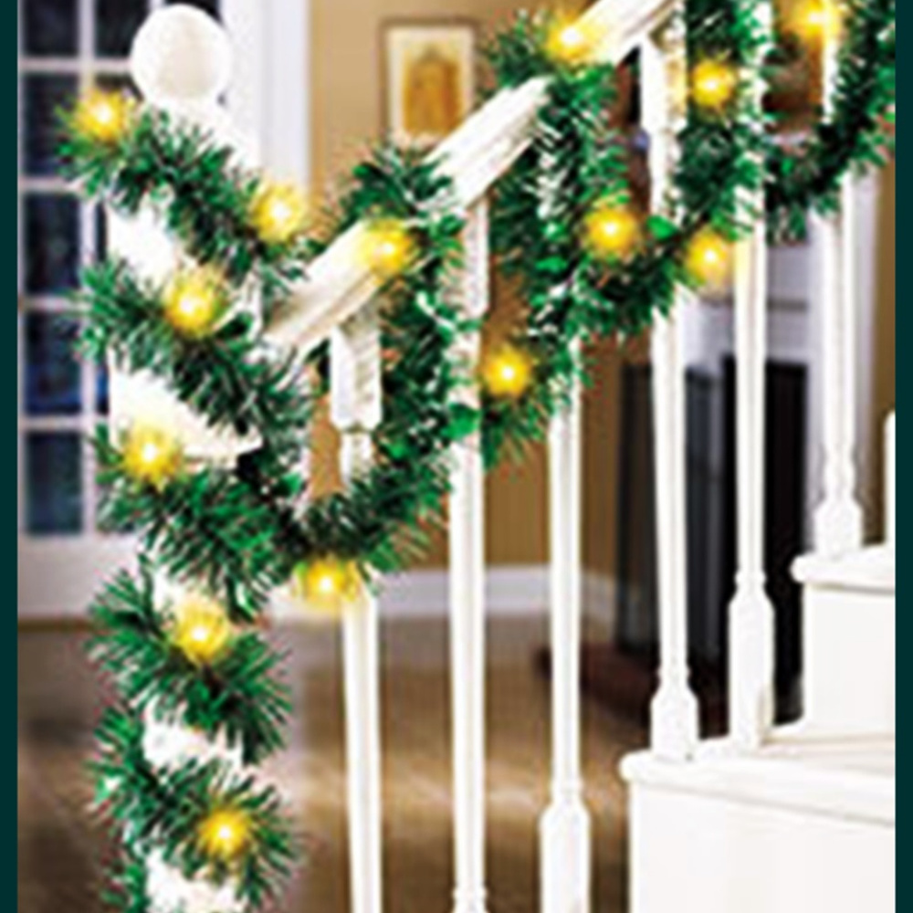 Fun foil garland lighted garland Great indoor 19ft